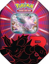 Zdjęcie Pokémon TCG – Team Rocket Tin – Nidoking – puszka z 4 boosterami - Grodzisk Mazowiecki