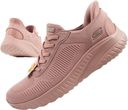 Skechers Bobs Squad-Chaos buty sportowe damskie wygodne SLIP-INS różowe
