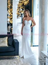 Zdjęcie Sukienka długa Portofino kolor biały - Libiąż