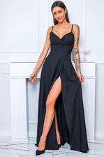 Zdjęcie Sukienka długa Inez bis kolor czarny - Chrzanów