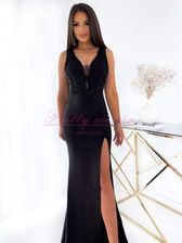 Zdjęcie Sukienka długa Marcela kolor czarny - Alwernia