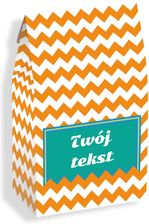 Gotowy zestaw prezentowy personalizowany POMARAŃCZOWY herbata sypana PREMIUM mix 10szt. prezent upominek podziękowanie dla kobiety faceta mamy