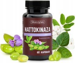 Zdjęcie Skoczylas Nattokinaza 2000 Fu 100mg 60kaps. - Oświęcim