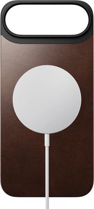 iPhoneアクセサリー NOMAD Magnetic Leather Back - iPhone Air Nomad Magnetic Leather Back na iPhone Air MagSafe black