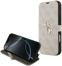 Zdjęcie Guess Etui Book 4G Metal Logo Do Iphone 17 Pro Max Różowy - Lipsk