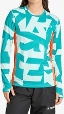 Zdjęcie Bluza termoaktywna damska adidas TERREX Multi Synthetic Base Layer LS - semi flash aqua/semi imp orang - Żmigród