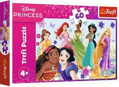 Zdjęcie Trefl Puzzle 60el. Księżniczki w akcji 17409 - Rumia