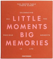 Zdjęcie Printworks Album na zdjęcia Little Moments Big Memories 27 cm pomarańczowy - Proszowice
