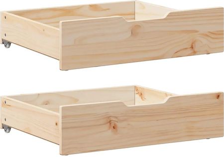 Gravora Szuflada pod łóżko z litego drewna sosnowego 65x55x17 cm (G0885443)