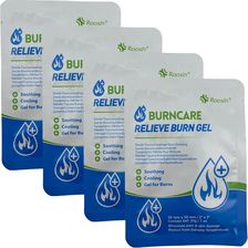 Zdjęcie Roosin Opatrunek Hydrożelowy Burncare Relieve Burn Gel 5x5cm 4szt. - Piława Górna
