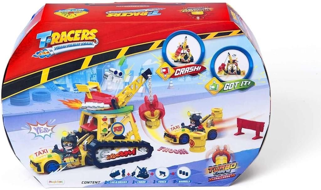 Magic Racers Magic Box T-Racers - Zestaw Eagle Jump Wyrzutnia Wyskocznia Pojazd ...