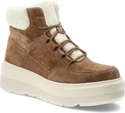 Zdjęcie Brązowe Botki Vinceza Ocieplane Obuwie Damskie - Toruń