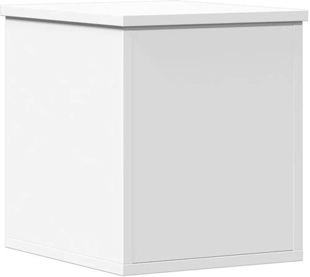 Gravora Skrzynia wielofunkcyjna z materiału drewnopochodnego biała 30x35x35cm (G0588357)