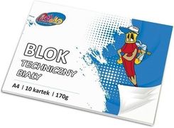 Zdjęcie Alfa Pastello Blok Techniczny A4 170G 10 Kartek - Dobra
