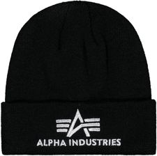 Zdjęcie Alpha Industries Czapka 3D Beanie - Black/Silver - Myślenice
