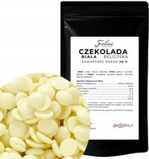 Zdjęcie Felini Czekolada Biała Belgijska 28% 1kg - Reszel