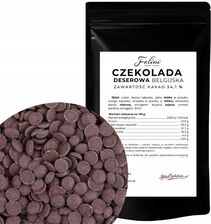 Zdjęcie Felini Czekolada Deserowa Belgijska 54,9% 500g - Reszel