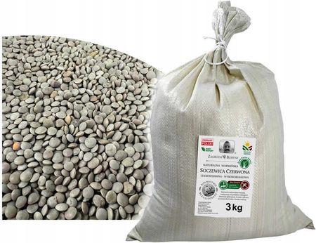 Zagroda Boryny Soczewica Czerwona Z Warmii Łagodna I Sycąca Bez Glifosatu 3kg
