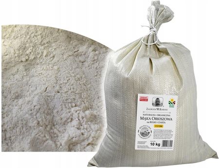 Zagroda Boryny Mąka Orkiszowa Na Bułki I Ciasta Typ 550 Bez Glifosatu 10kg