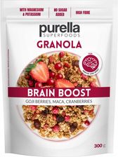 Zdjęcie Purella Brain Boost Granola Chrupiące Musli Z Jagodami Goji 300g - Nowa Sól