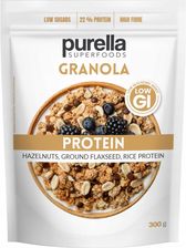 Zdjęcie Purella Protein Niski Ig Chrupiące Musli Białkowe Orzechy Czekolada 300g - Jeziorany