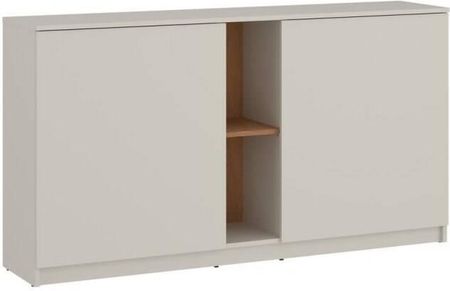 Meble Wójcik Fano FANK03 – Komoda 2-drzwiowa Kaszmir/Dąb Karmel