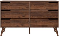 Zdjęcie Karol Meble Komoda Nordelo Warmia Walnut 6S (10422) - Tłuszcz