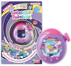 Zdjęcie Tamagotchi Bandai Paradise Ciel Wirtualne Zwierzę Do Hodowli Z Kółkiem Zoomu Interaktywna Zabawka W Języku Francuskim Fioletowo Różowy Mode - Czerwionka-Leszczyny