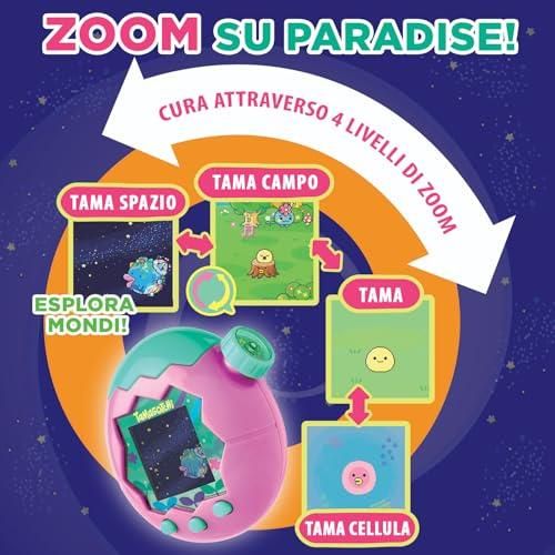 Tamagotchi Bandai Paradise Eau Wirtualne Zwierzę Hodowlane Z