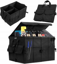 Zdjęcie K2 Cardos Duży Składany Organizer Do Bagażnika Xxl 64L 3 Przegrody 8 Kieszeni - Białystok