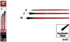 Zdjęcie Artix Pędzle Syntetyczne 3szt. - Zator
