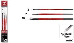 Zdjęcie Artix Pędzle Syntetyczne Miękkie 3szt. - Czempiń