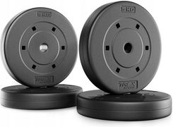 Zdjęcie Trex Sport Zestaw Obciążeń 4X5Kg Talerz Obciążenie Bitumiczne Krążek 20Kg Tx020Bssetb - Skarszewy