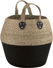 Zdjęcie Mondex "Bali" kosz L 38x30x34cm czarny Boho (322259) - Kraków