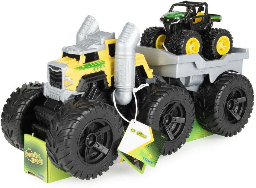 John Deere Monster Treads Roaring Rev Up Hauler zestaw Ceny i