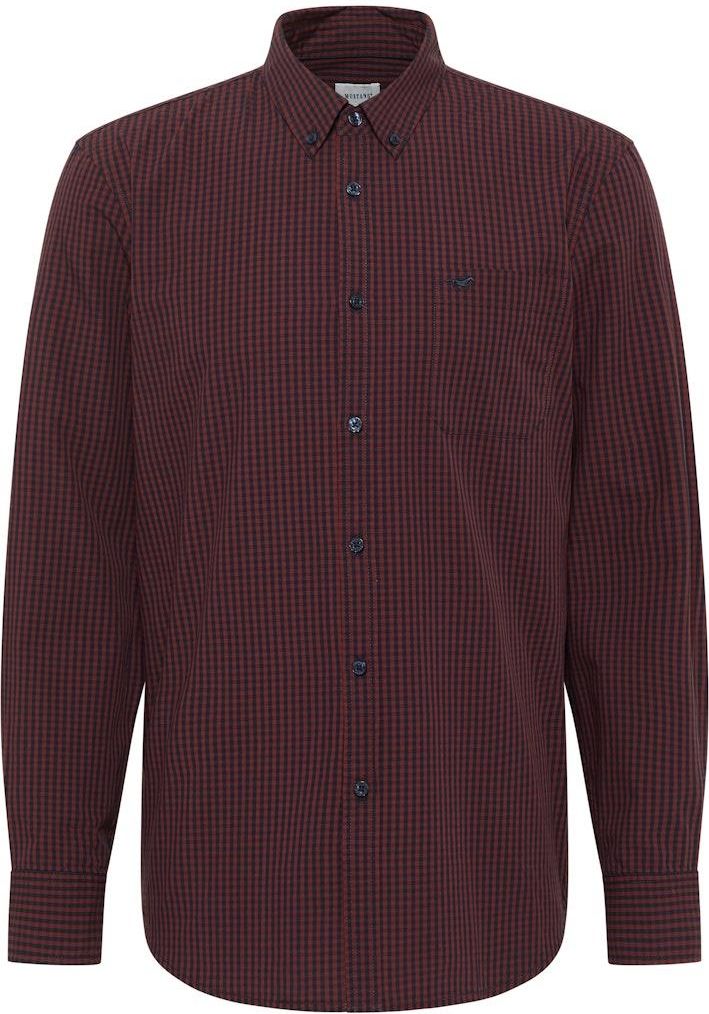 Camicia Uomo MUSTAND Collin – Gingham Check In Cotone – Taglio Casual, Colore Chiaro