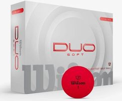 Zdjęcie Wilson Piłki Golfowe Duo Soft, Model 2025 Czerwony Mat, 12szt. - Płock
