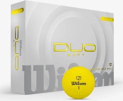 Zdjęcie Wilson Piłki Golfowe Duo Soft, Model 2025 Zółty Mat, 12szt. - Pyskowice