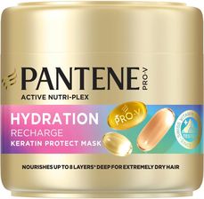 Zdjęcie Pantente Pro-V Hydration Recharge Keratin Protect Maska 300ml - Ciechanowiec
