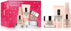 Zdjęcie Clinique Hydration Heroes zestaw intensywnie nawilżający żelowy krem do twarzy 30ml + maseczka intensywnie nawilżająca 30ml + mgiełka do twarzy 30ml - Drezdenko