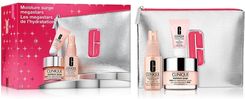 Zdjęcie Clinique Moisture Surge Megastars zestaw nawilżający żelowy krem do twarzy 50ml + mgiełka do twarzy 30ml + balsam do ust 7ml + kosmetyczka - Chełmża