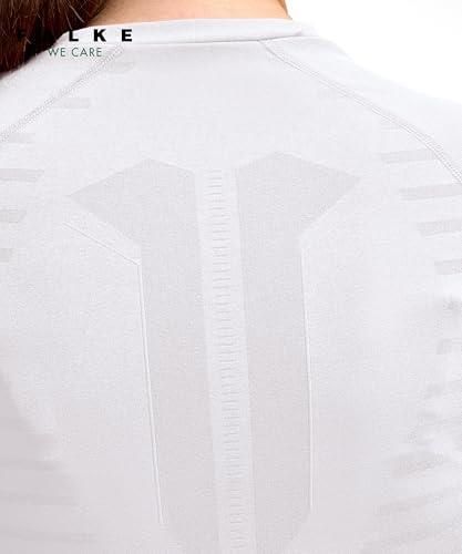 FALKE Dames Top van onderlaag Warm Round Neck W L/s Sh functioneel