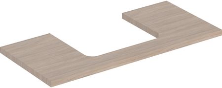 Geberit Blat Pod Umywalkę One Z Wycięciem Do Prostokątnej Umywalki Nablatowej B=1042Cm Dąb Przekrój=Na Środku (505284005)