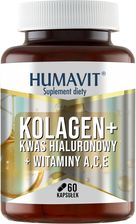 Zdjęcie HUMAVIT KOLAGEN + KWAS HIALURONOWY + WITAMINY A,C,E 60kaps. - Bytom Odrzański