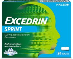 Zdjęcie Haleon Excedrin Sprint 500mg 24tabl. - Głubczyce