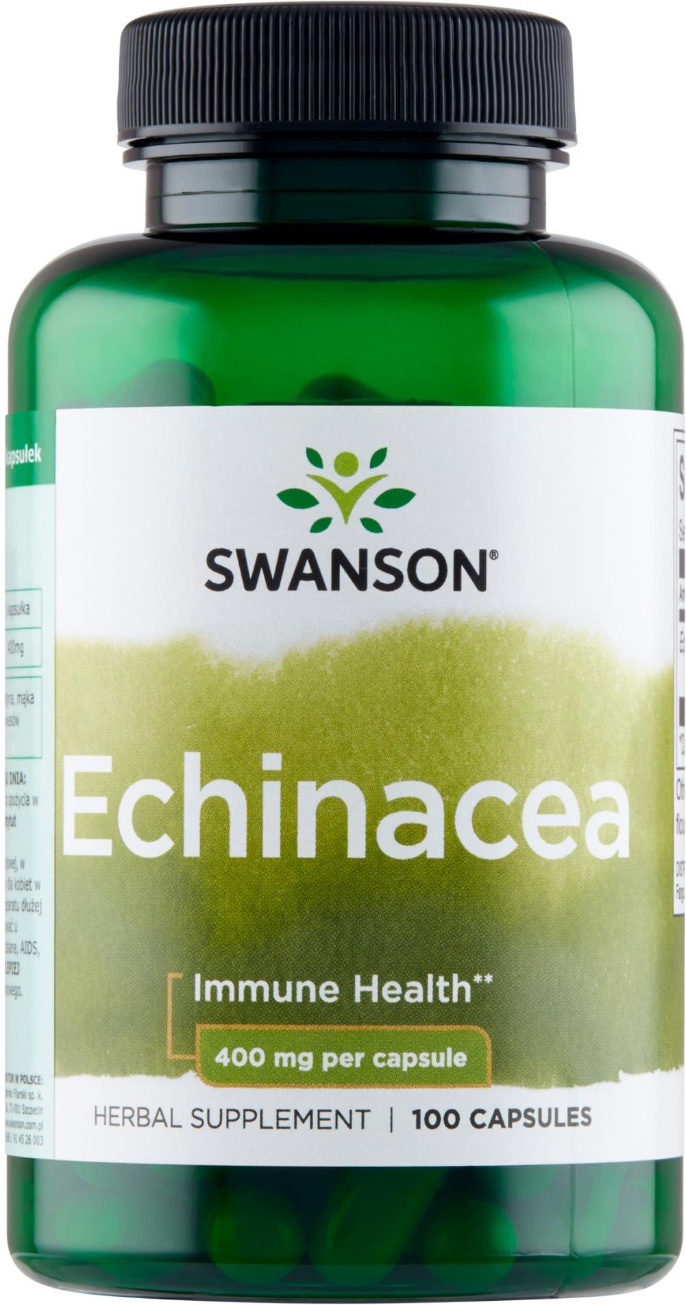 Swanson Echinacea 400mg - Stärk Ditt Immunsystem