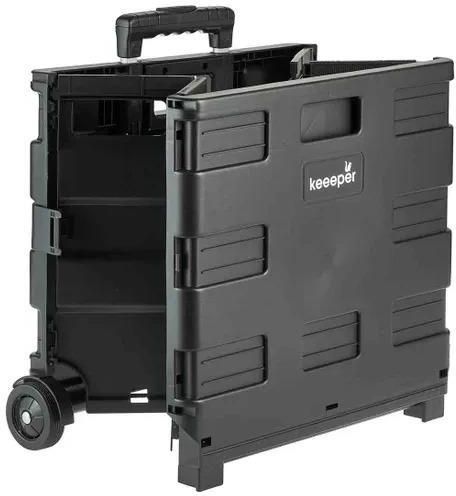 TG. 46 lt) Foppapedretti Go Go Carrello Spesa, Black - NUOVO