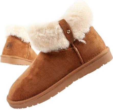 O'neill Jenner Mid buty zimowe botki za kostkę ocieplane wygodne modne brązowe