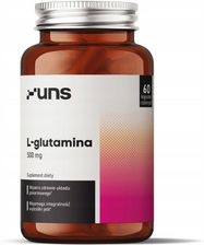 Zdjęcie UNS L-Glutamina 500mg 60kaps - Kolbuszowa