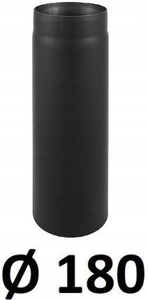Zxc Rura Kominowa Żaroodporna 180mm 0,25 M Czarna 1880631878